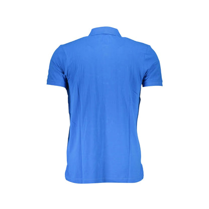 Gian Marco Venturi Polo Maniche Corte Uomo Blu Logo - vista 2