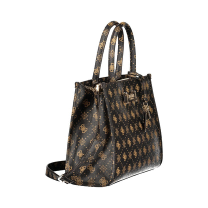 Guess Jeans Borsa a Tracolla Donna Marroni Logo Borse - vista 3
