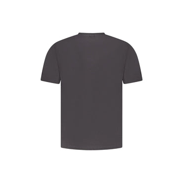 North Sails T-Shirt Maniche Corte Uomo Nera Stampa Logo nero - vista 2