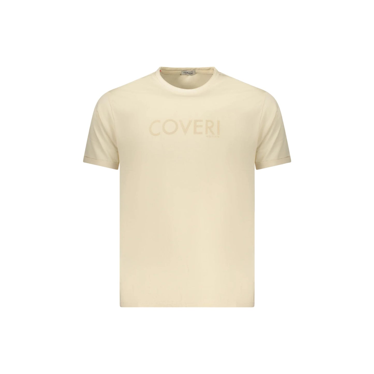 COVERI MOVING T-SHIRT MANICHE CORTE UOMO BEIGE