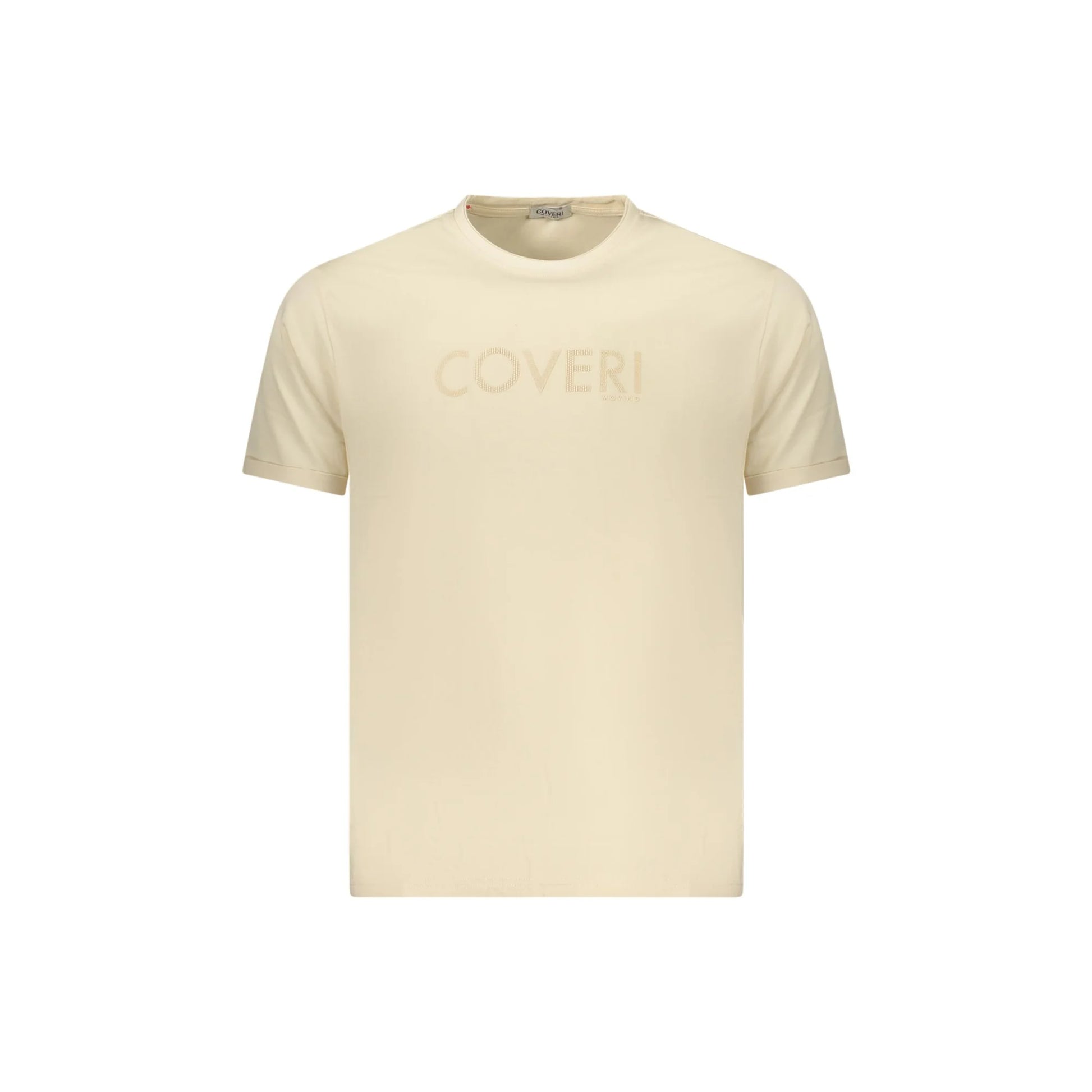 COVERI MOVING T-SHIRT MANICHE CORTE UOMO BEIGE