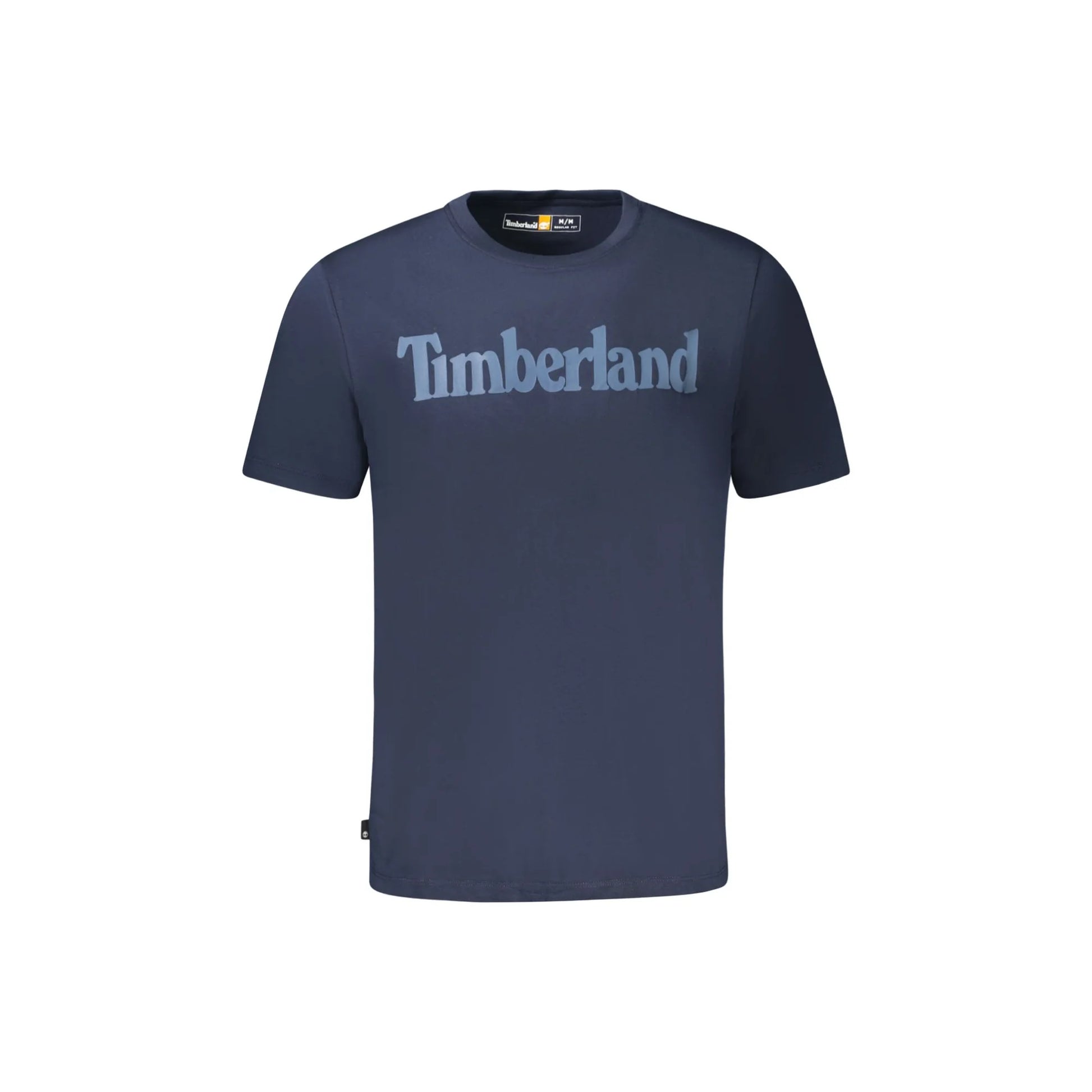 Timberland T-Shirt Maniche Corte Uomo Blu Stampa Logo - foto prodotto
