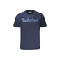 Timberland T-Shirt Maniche Corte Uomo Blu Stampa Logo - foto prodotto