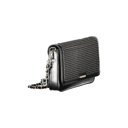 Cafenoir Borsa a Tracolla Donna Nera Applicazione Strass Borse nero - vista 3