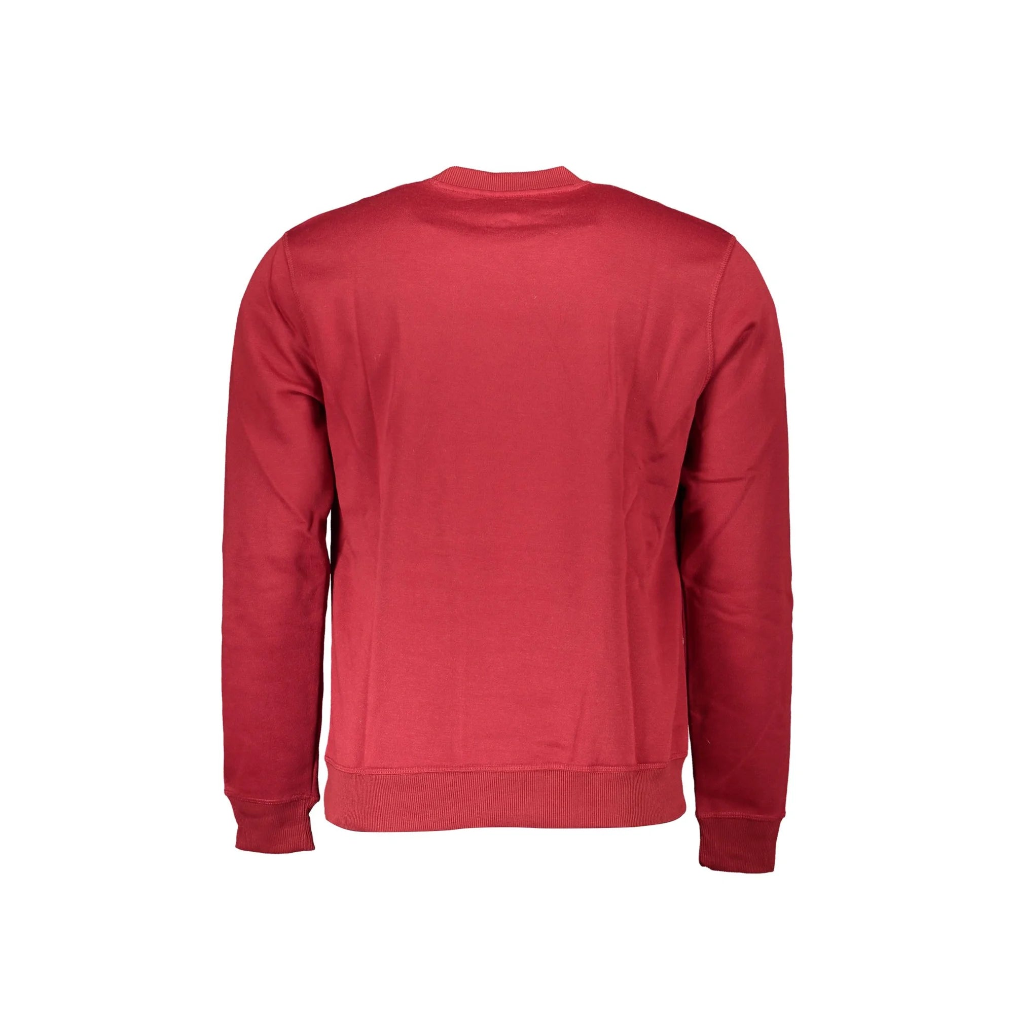 GIAN MARCO VENTURI FELPA SENZA ZIP UOMO ROSSO