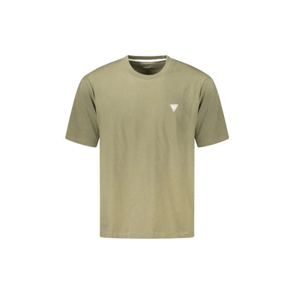Guess Jeans T-Shirt Maniche Corte Uomo Verdi Logo Verde - foto prodotto