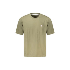 Guess Jeans T-Shirt Maniche Corte Uomo Verdi Logo