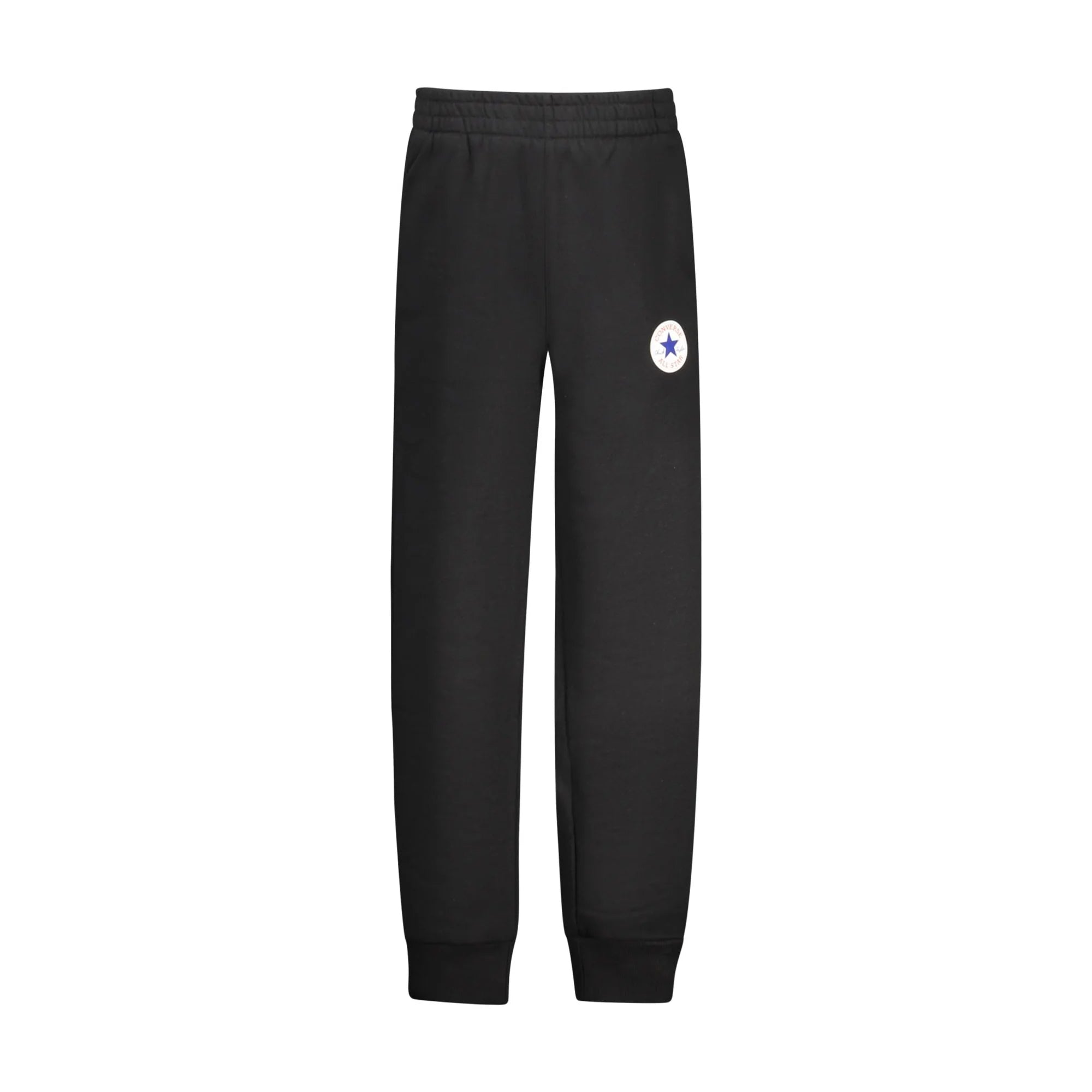 CONVERSE PANTALONE TUTA LUNGO BAMBINO NERO