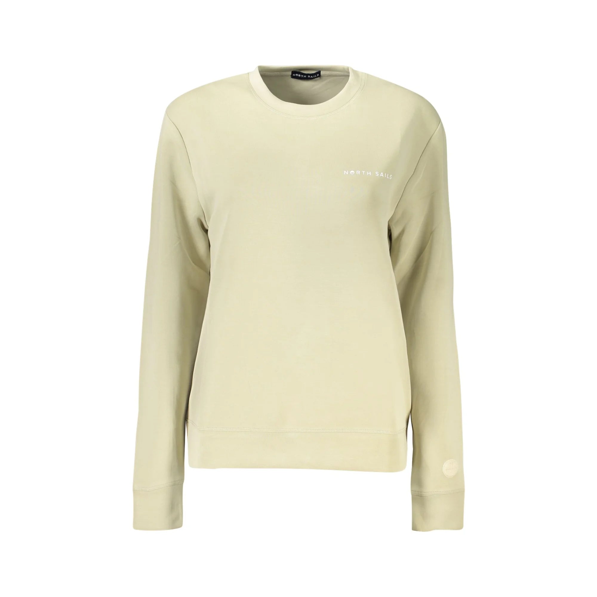 North Sails Felpa Maniche Lunghe Donna Verde Stampa in Rilievo Felpe - foto prodotto