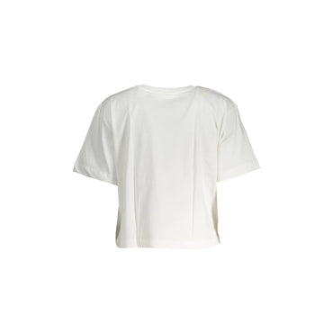 Desigual T-Shirt Maniche Corte Donna Bianca Stampa bianco - vista 2
