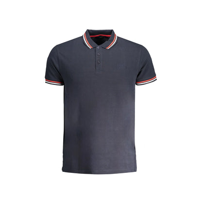Cavalli Class Polo Maniche Corte Uomo Blu Ricamo - foto prodotto