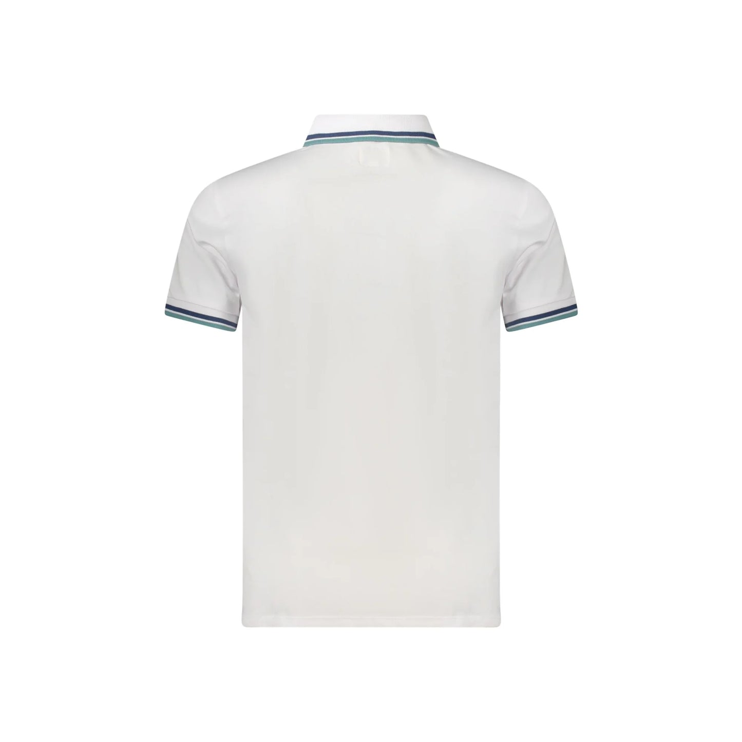 Guess Jeans Polo Maniche Corte Uomo Bianca Ricamo bianco - vista 2