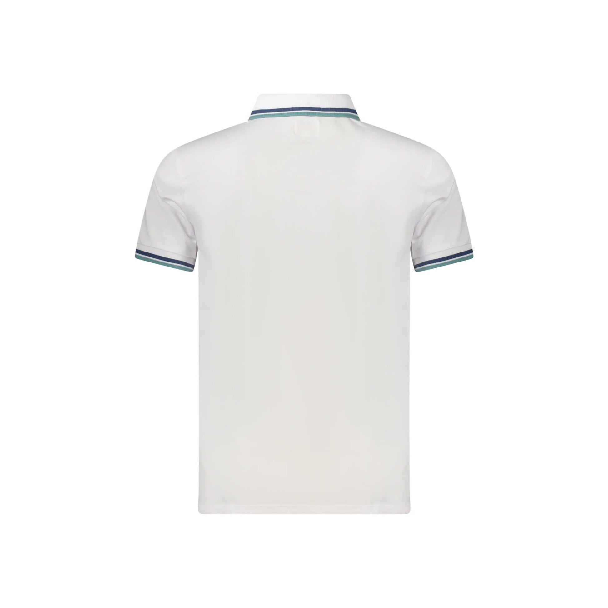Guess Jeans Polo Maniche Corte Uomo Bianca Ricamo bianco - vista 2