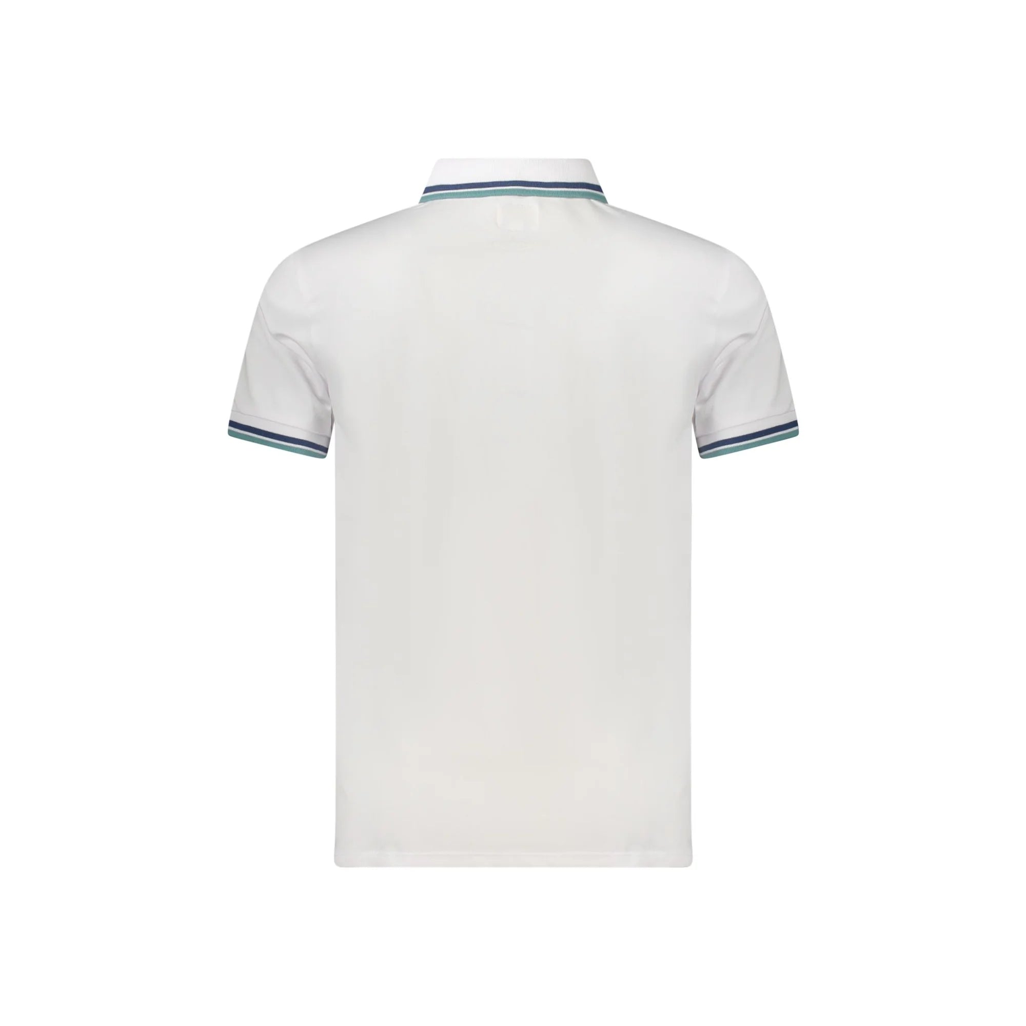 GUESS JEANS POLO MANICHE CORTE UOMO BIANCO