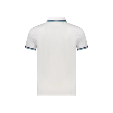 Guess Jeans Polo Maniche Corte Uomo Bianca Ricamo bianco - vista 2
