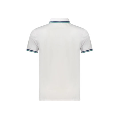 Guess Jeans Polo Maniche Corte Uomo Bianca Ricamo bianco - vista 2