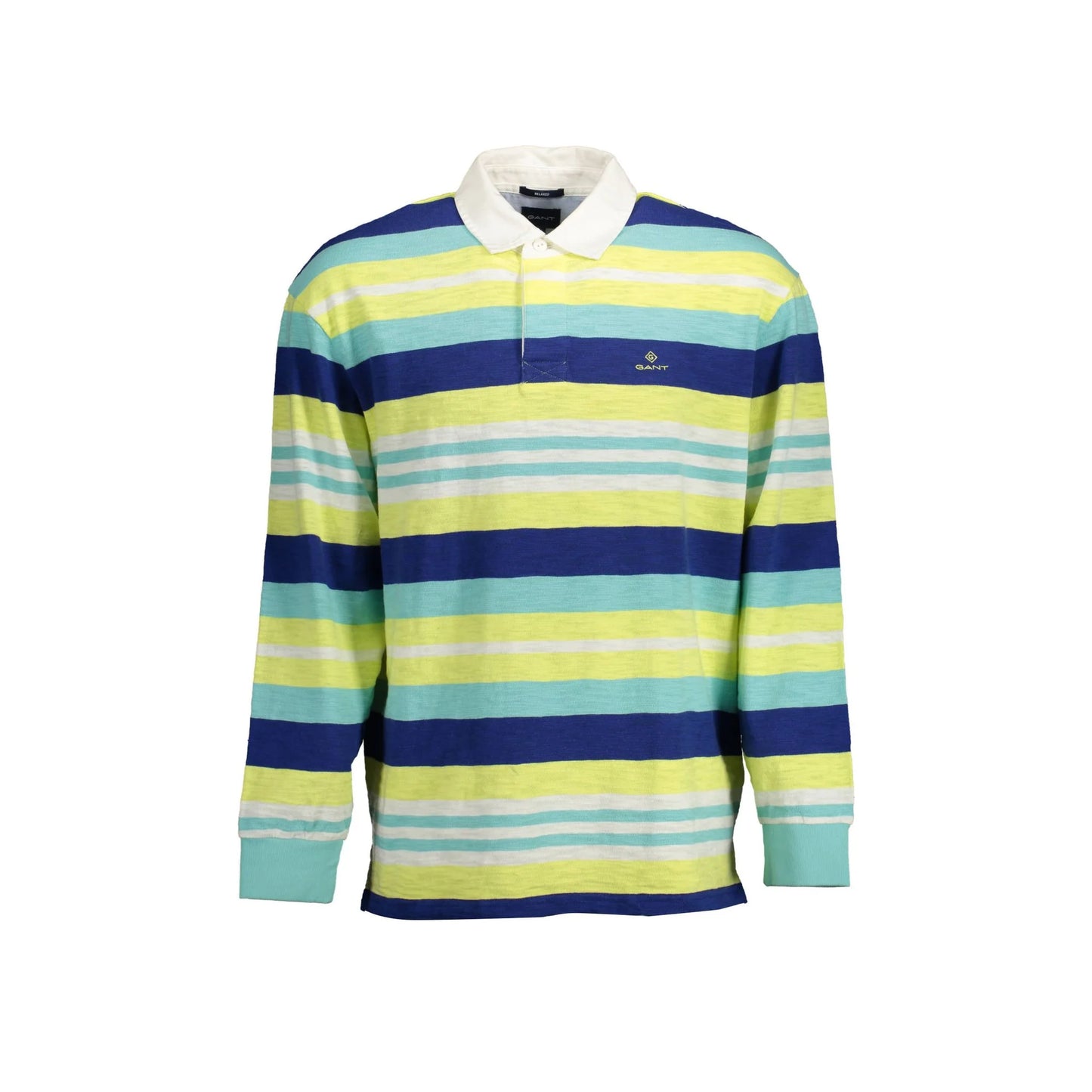 GANT POLO MANICHE LUNGHE UOMO GIALLO