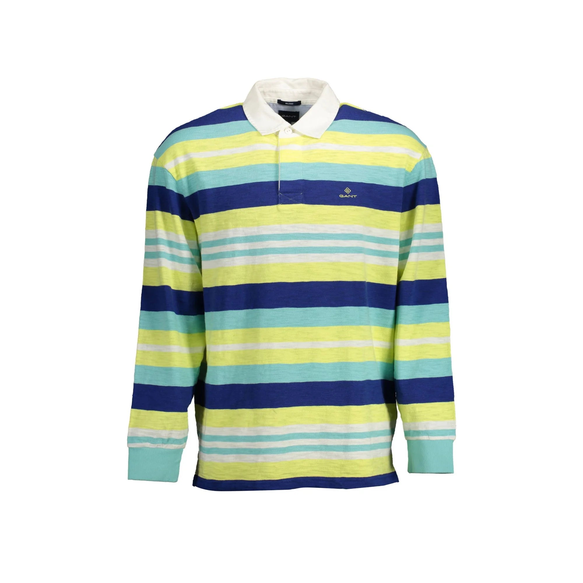 GANT POLO MANICHE LUNGHE UOMO GIALLO