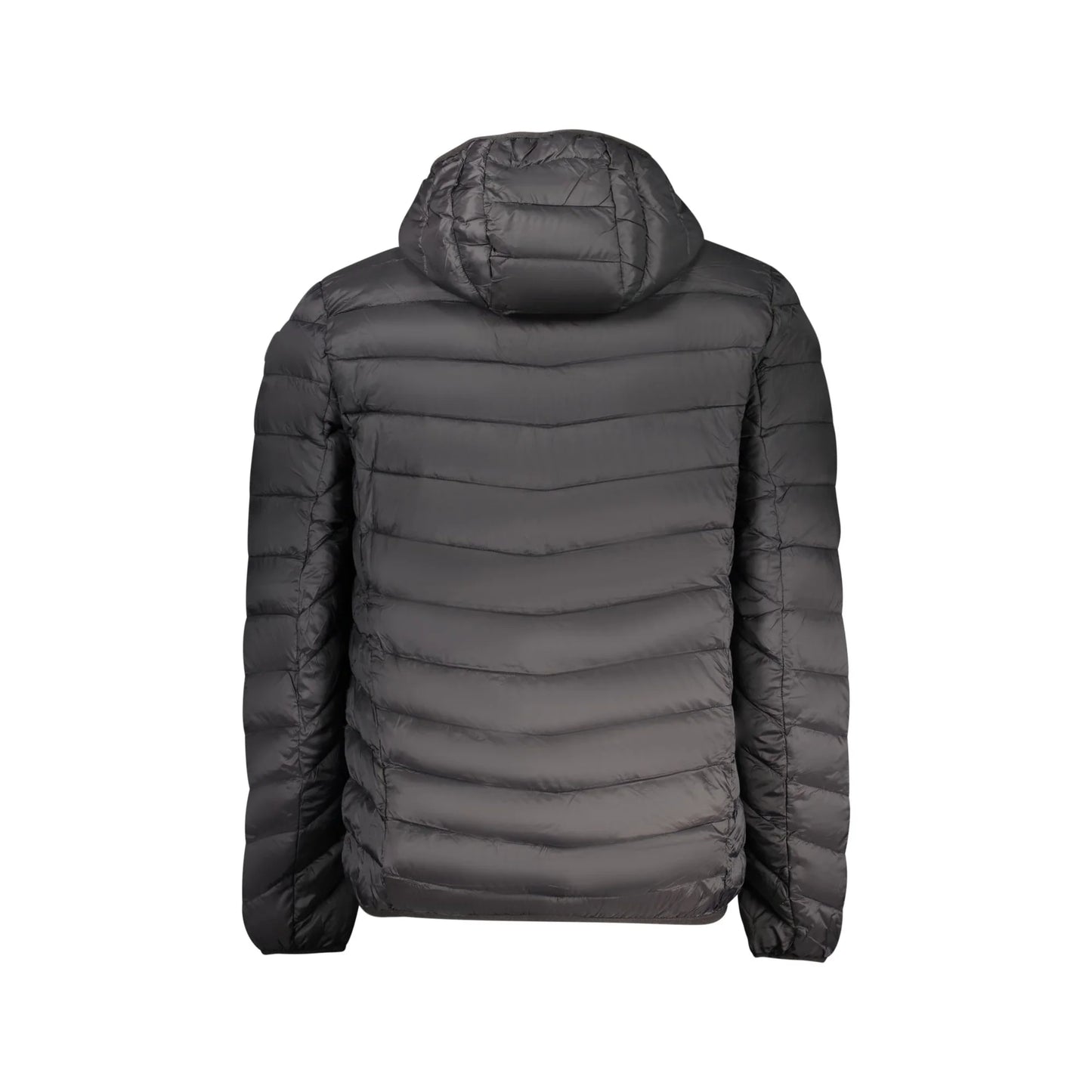 Marina Yachting Giubbotto Uomo Nero Cappuccio Zip Logo Giubbotti e Giacche - vista 2
