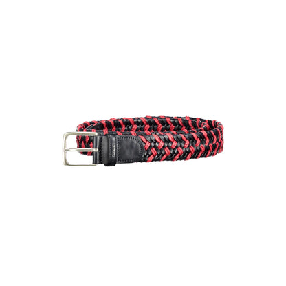 GANT CINTURA IN PELLE UOMO ROSSO