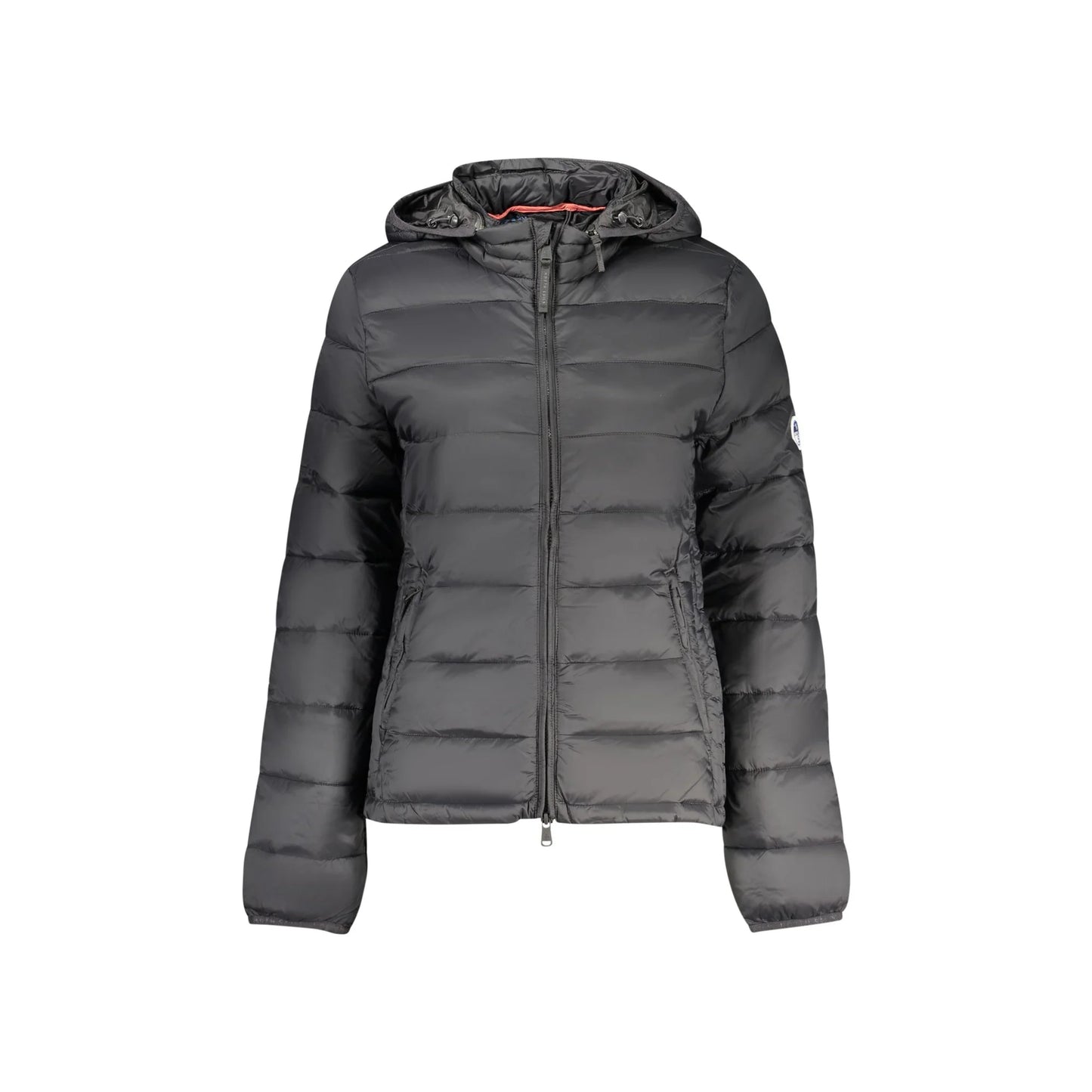 North Sails Giubbotto Donna Nero con Cappuccio Water Resistant Logo Giubbotti e Giacche - foto prodotto