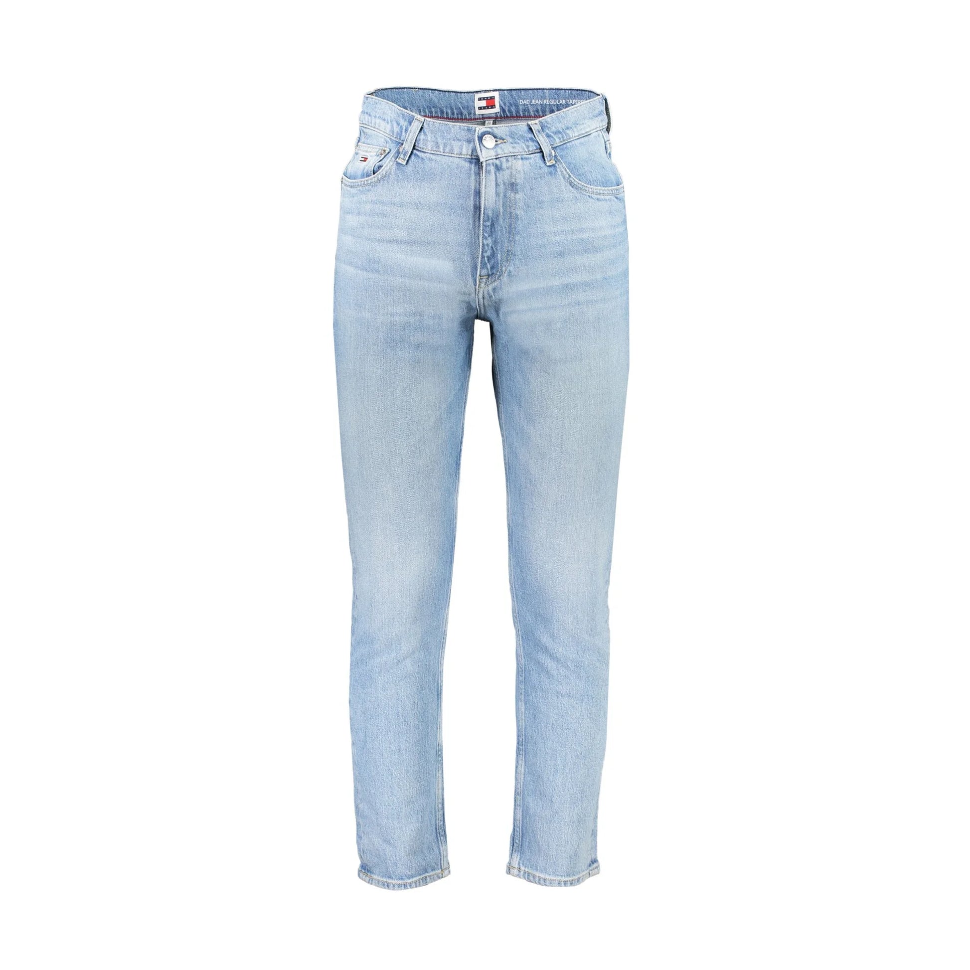 Tommy Hilfiger Jeans Uomo Azzurri Dad Fit Tapered Ricamo Logo Azzurro - foto prodotto
