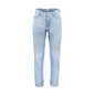 Tommy Hilfiger Jeans Uomo Azzurri Dad Fit Tapered Ricamo Logo Azzurro - foto prodotto