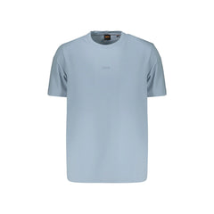 Boss Camiseta de Manga Corta Hombre Azul Logo
