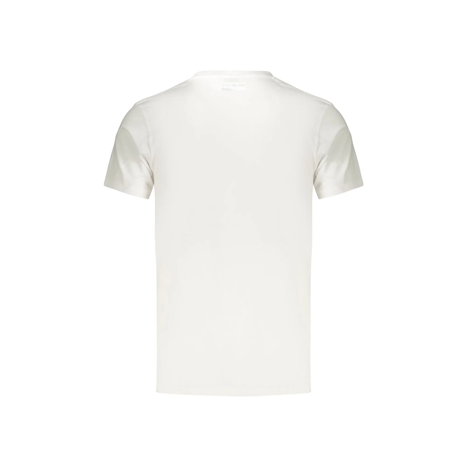 BIKKEMBERGS T-SHIRT MANICHE CORTE UOMO BIANCO