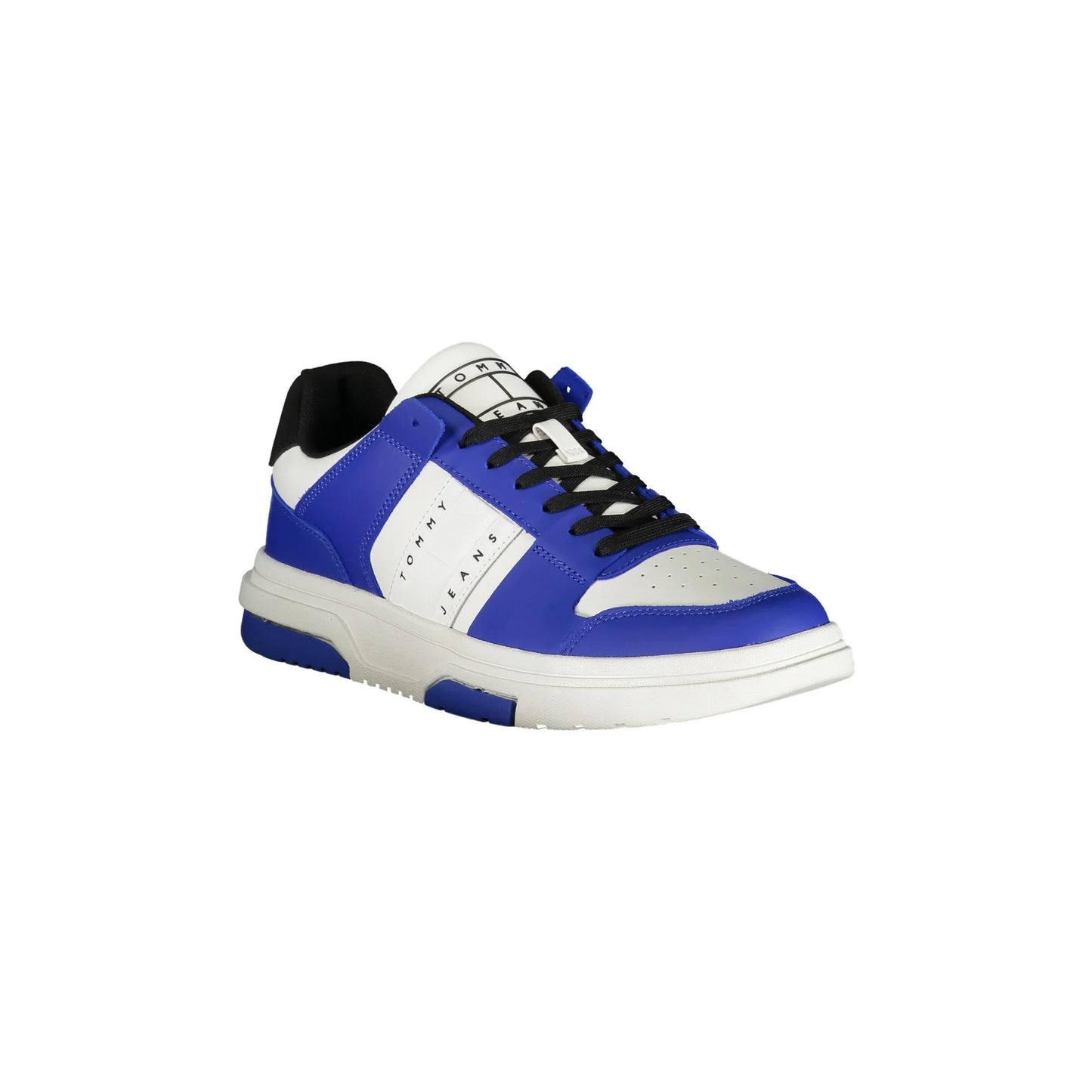 TOMMY HILFIGER Scarpe Sneakers Uomo Blu con Dettagli a Contrasto - vista 2