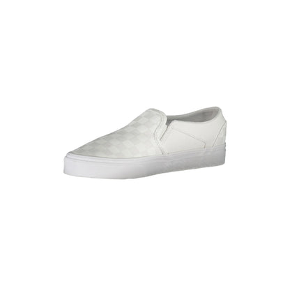 Vans Sneakers Donna Bianche Elastico Logo bianco - vista 3