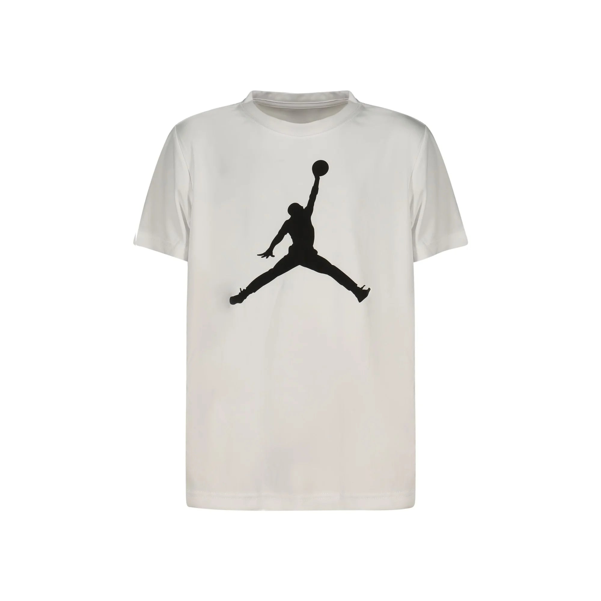 JORDAN T-SHIRT MANICHE CORTE BAMBINO BIANCO