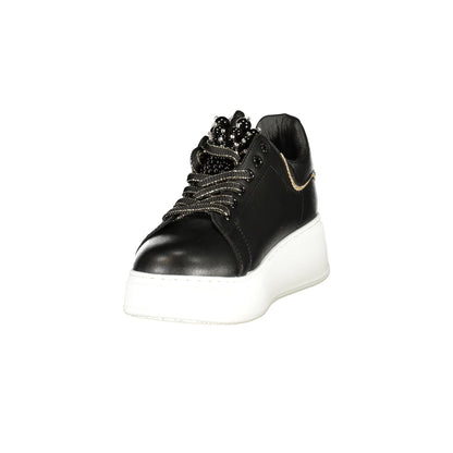 Laura Biagiotti Sneakers Donna Nere Ricamo nero - vista 3