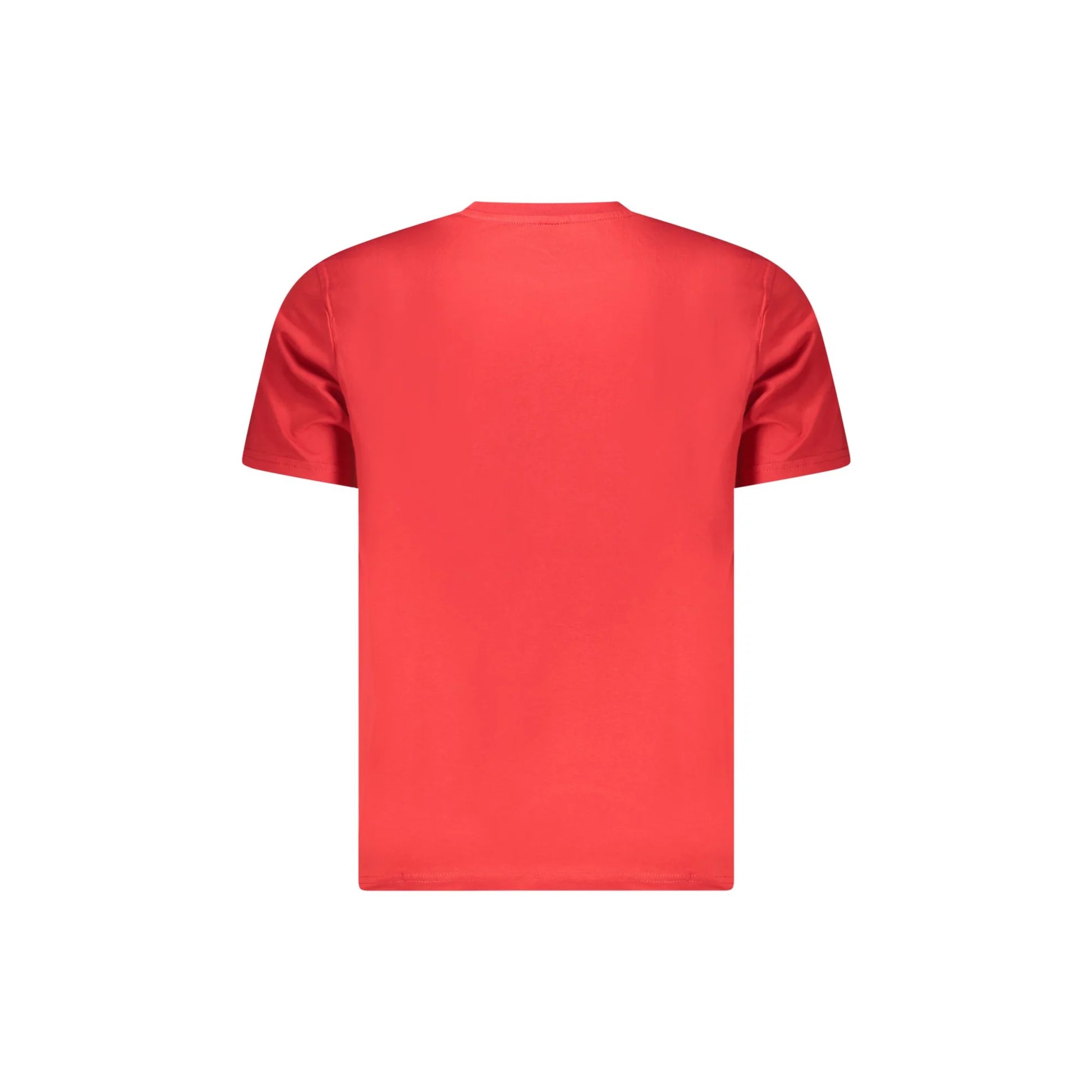 North Sails T-Shirt Maniche Corte Uomo Rossa Stampa Logo rosso - vista 2