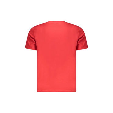 North Sails T-Shirt Maniche Corte Uomo Rossa Stampa Logo rosso - vista 2