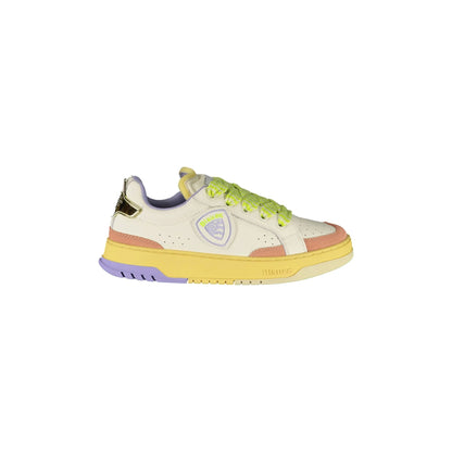 Blauer Sneakers donna Bianco