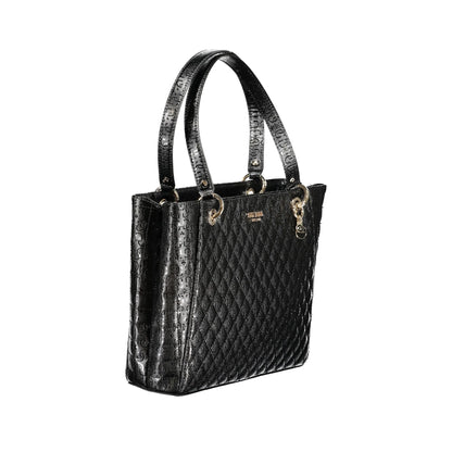 GUESS JEANS Borsa Donna a Spalla Nera Yarmilla con Scomparti e Zip Borse nero - vista 3
