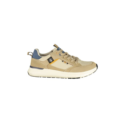 Lumberjack Sneakers Uomo Beige Dettagli a Contrasto - foto prodotto