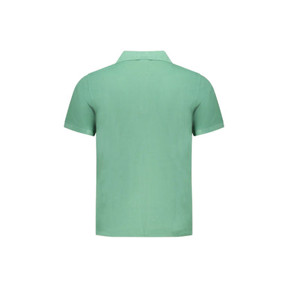 PEPE JEANS POLO MANICHE CORTE UOMO VERDE