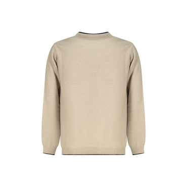 North Sails Maglione Bambino Beige Girocollo Lana Cachemire Logo Maglie unisex - vista 2