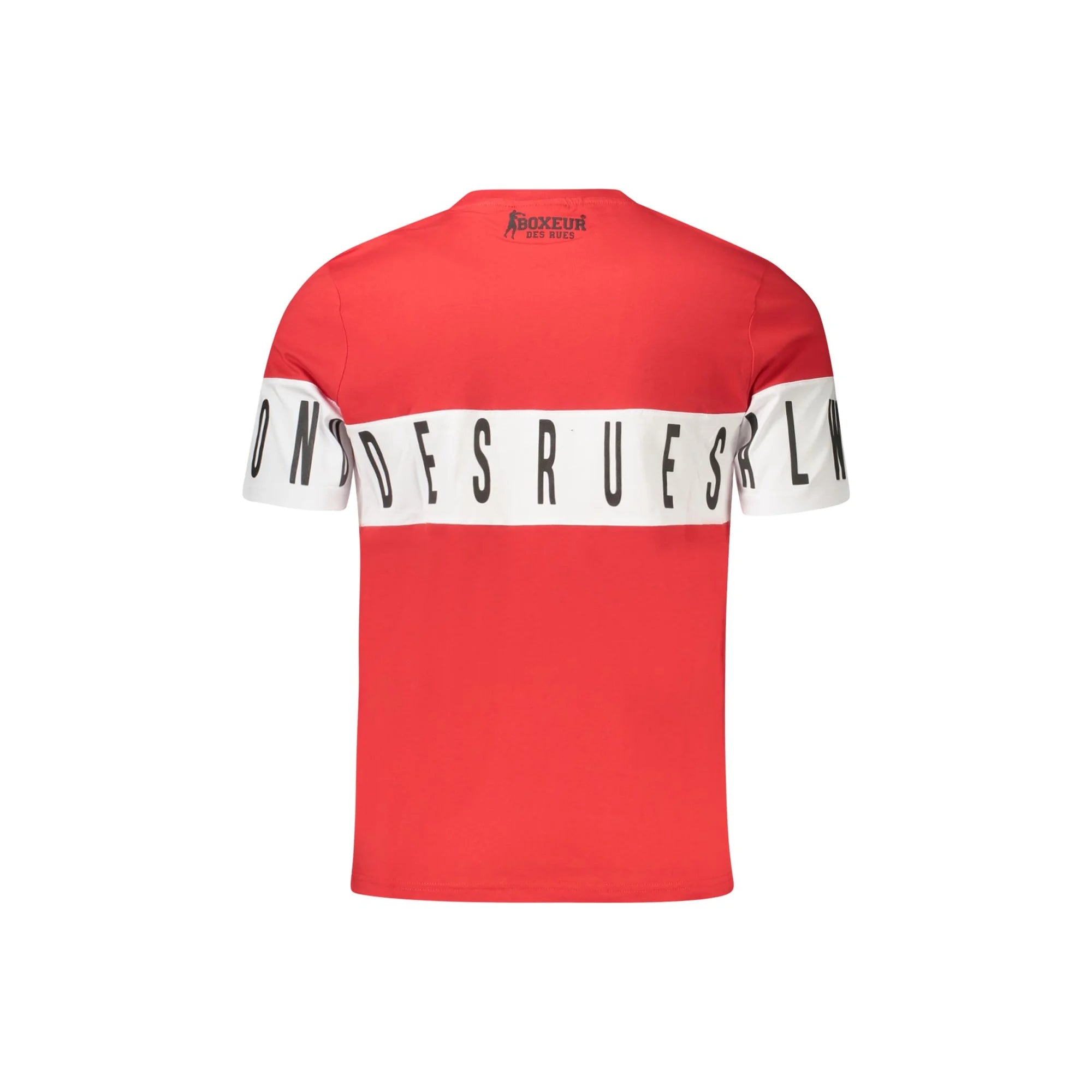 BOXEUR DES RUES T-SHIRT MANICHE CORTE UOMO ROSSO