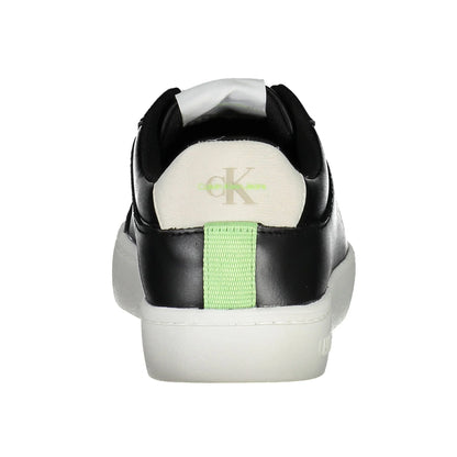 CALVIN KLEIN Scarpe Sneakers Donna Nere con Dettagli a Contrasto nero - vista 2