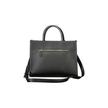 Guess Jeans Borsa a Tracolla Donna Nera Logo Borse nero - vista 2