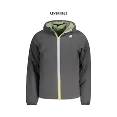 K-Way Giubbotto Maniche Lunghe Uomo Nero Logo