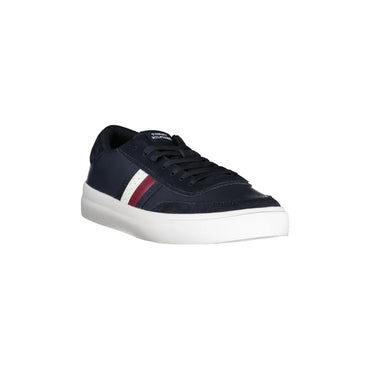 TOMMY HILFIGER Scarpe Sportive Uomo Blu con Dettagli a Contrasto Sneakers - vista 2