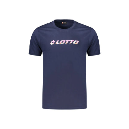 LOTTO T-SHIRT MANICHE CORTE UOMO BLU