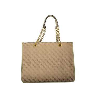 Guess Jeans Borsa a Spalla Donna Verdi Dettagli a Contrasto Borse - vista 2
