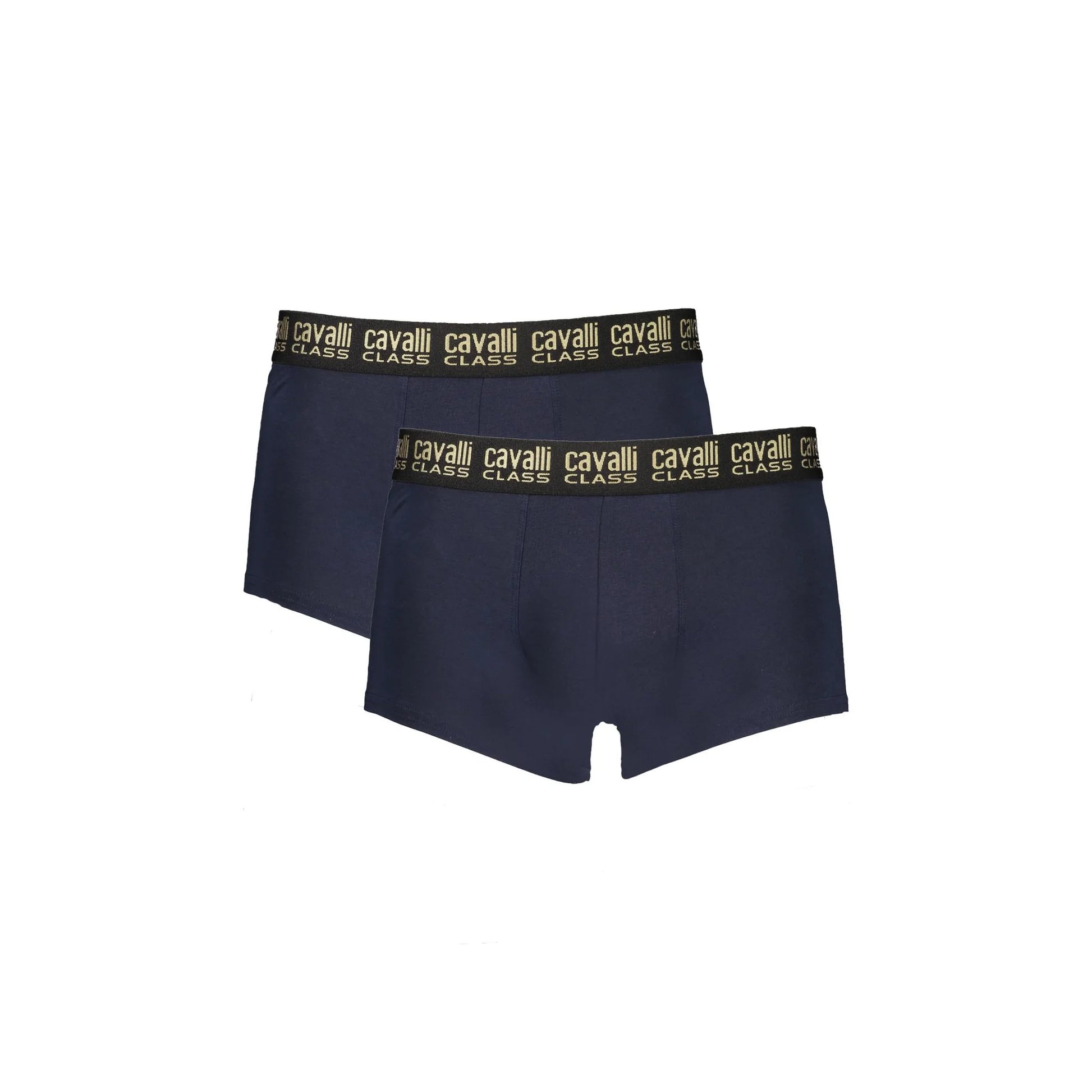 Cavalli Class Boxer Uomo Blu Bi-Pack con Elastico Logo Intimo - foto prodotto