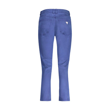 Guess Jeans Donna Blu Foulard Removibile Logo - vista 2