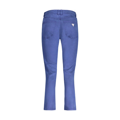 Guess Jeans Donna Blu Foulard Removibile Logo - vista 2